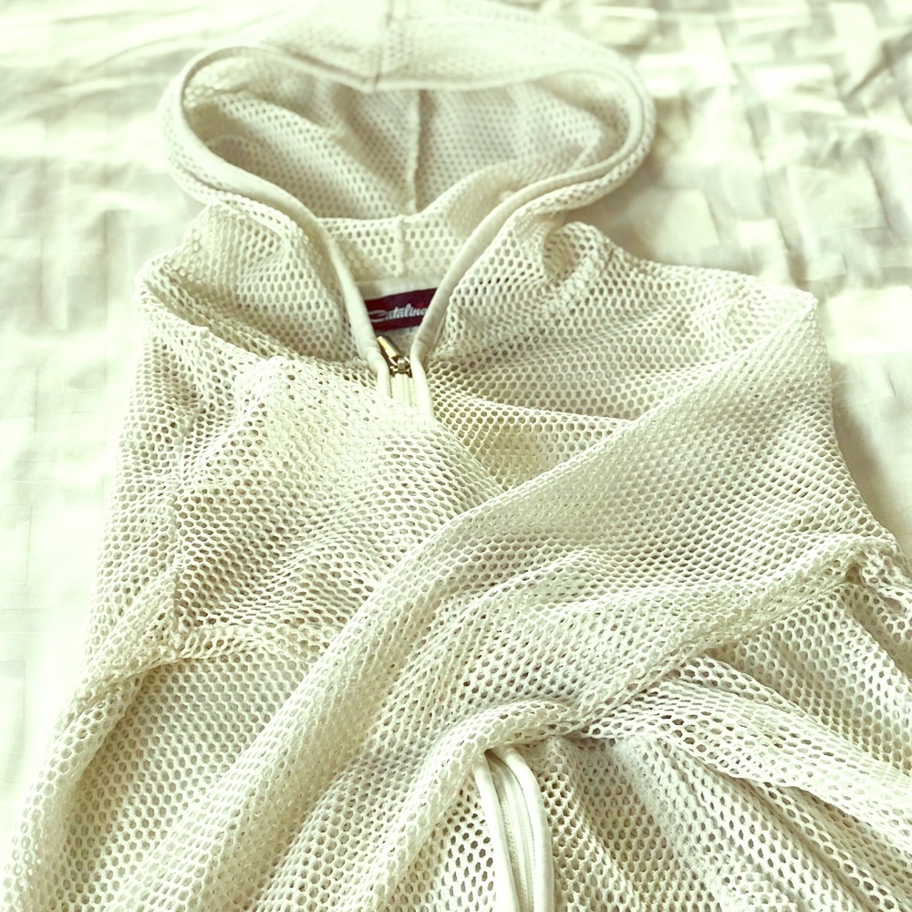 Fishnet Style ZIP-Up